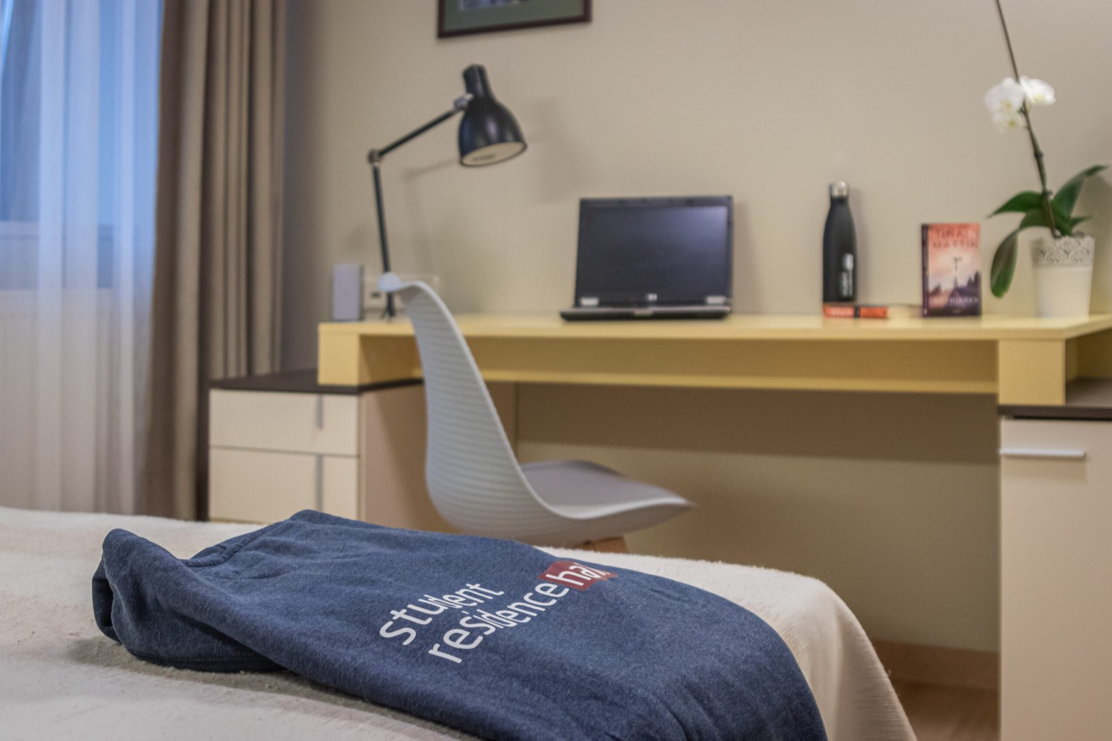 room decoration, modern and newly build student dormitory in Kaunas, Student Residence Hall