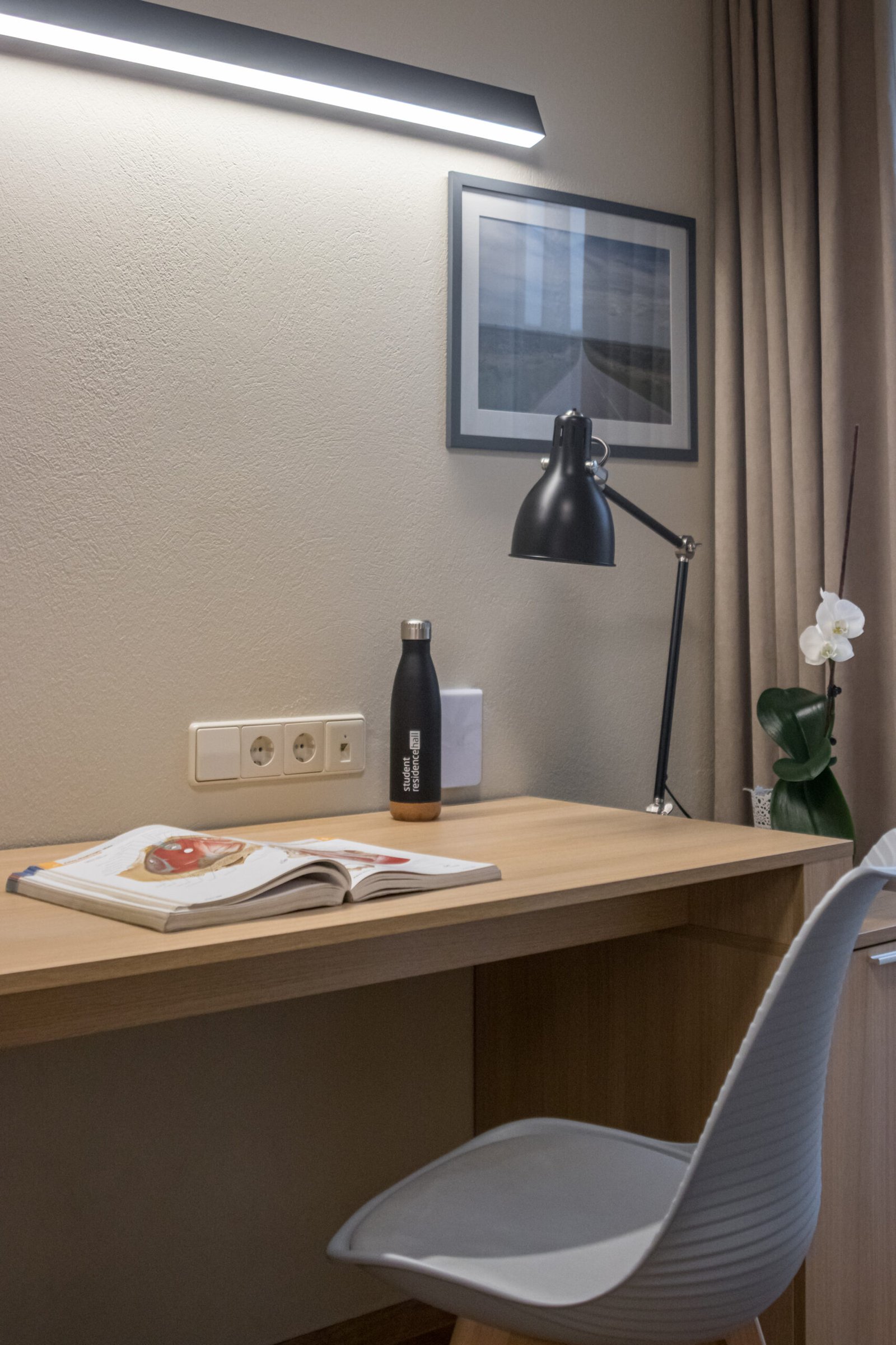 Small Room for student accommodation in Kaunas, room interior